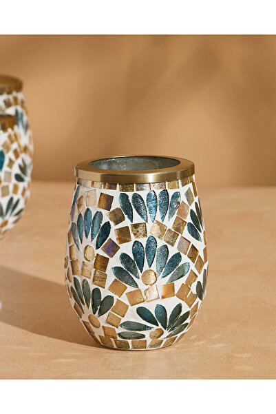 REDTAG Gold Mosaic Embellished Tumbler