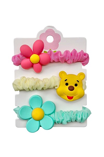 SHEKER HOME Набір гумових шпильок з фігурками дівчаток – 3 штуки