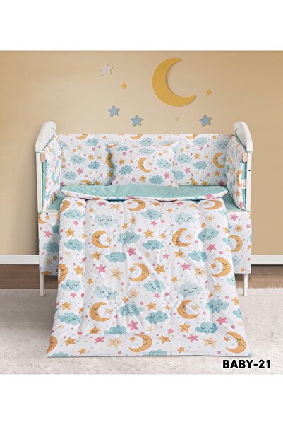 Red Rose A luxurious crib rail mattress set for your child's comfort and rest...
