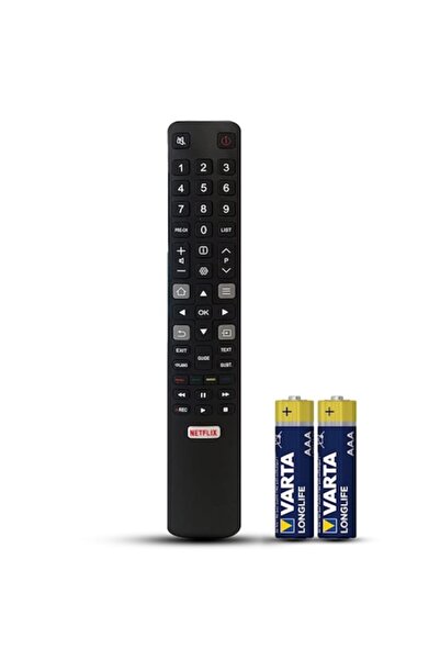 temix Compatible remote control TCL, RM-L1508, dedicated button for Netflix, ...