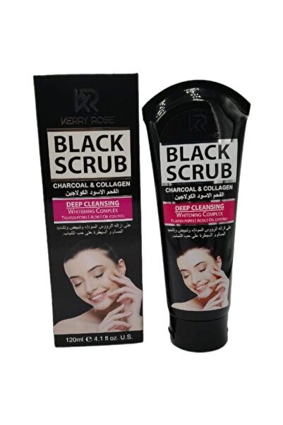 Kerry Rose مقشر الفحم الأسود مع الكولاجين 120 مل