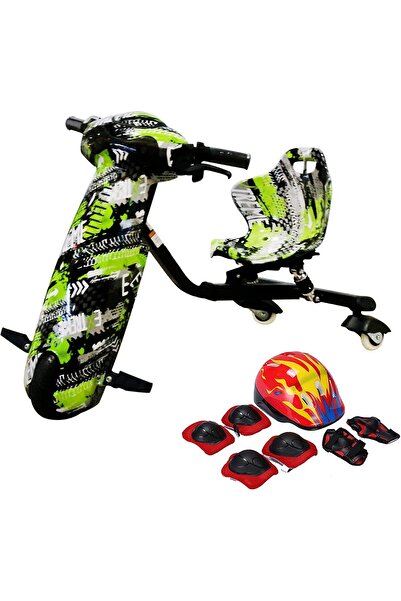 Aspire Books سكوتر كهربائي ثلاثي العجلات MT306 - 3 أوضاع قيادة - بلوتوث - مكب...