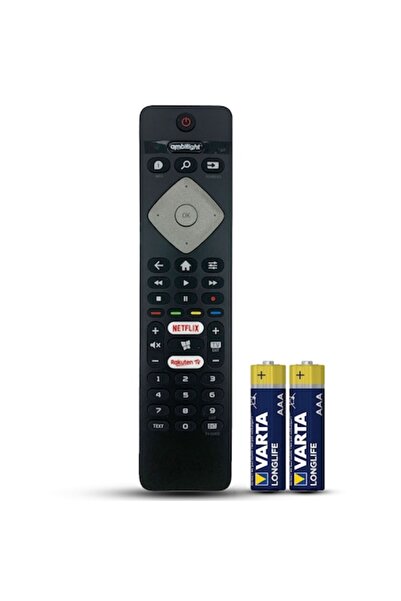 temix Philips smart compatible remote control, 398GR10BEPHN, TEMIX®, black, b...