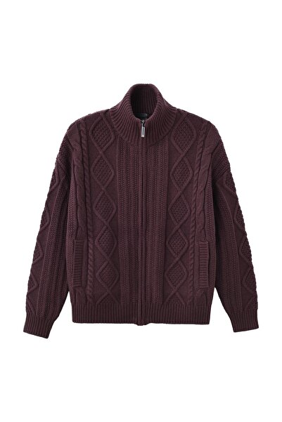 Giordano Men's Stand Collar Cardigan