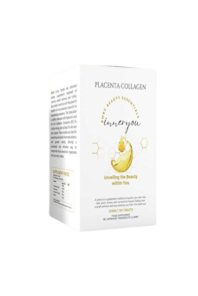 BMRS أقراص كولاجين المشيمة الداخلية 120 قرصًا