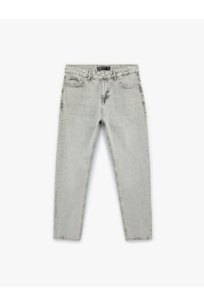 Koton Cotton Regular Waist Regular Fit Tapered Jean Pants - Joe Jean