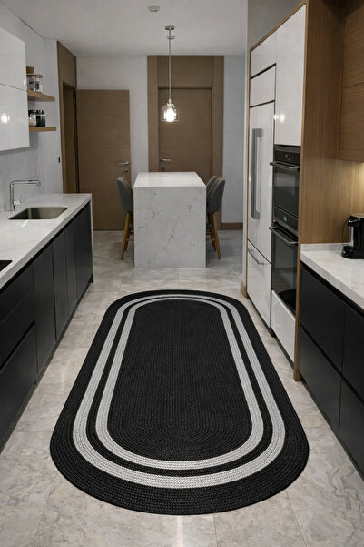 Butterfly Homes Jute Rug, Doormat, Kitchen Rug, Bath Mat, Balcony Mat Oval Rug