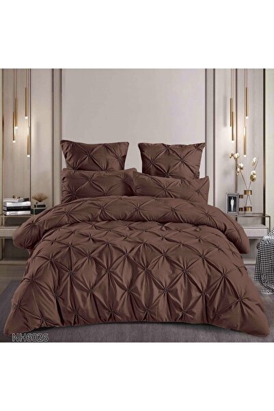 OEM Bed linen with pleats and elastic 180x200 for double bed 2 people, 6 piec...