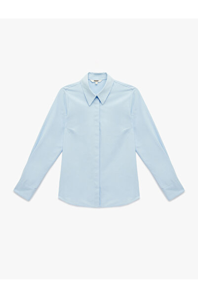 Koton Regular Fit Classic Collar Long Sleeve Shirt