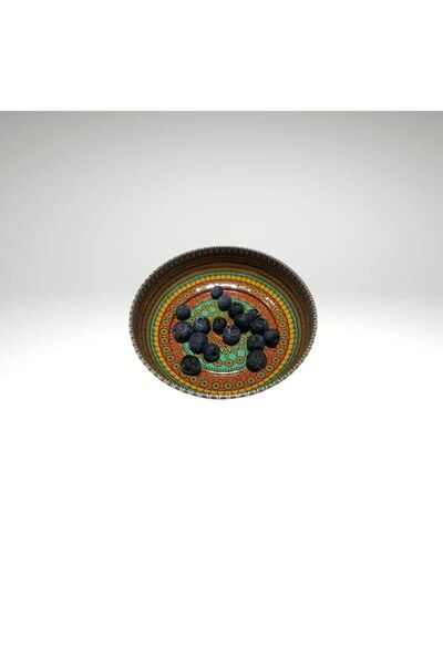 AYDENİZ TİCARET RENKLİ SİMETRİ DESENLİ 6'LI ÇEREZLİK SOSLUK ( İNCE METAL)