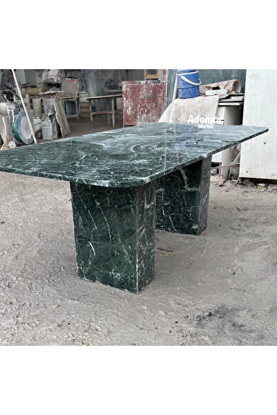 adomarmarblehandmadeandluxury Verde Forest Yemek Masası