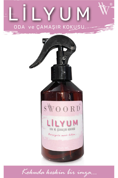 SWOORD Lilyum Oda Ve Çamaşır Spreyi Oda Kokusu Oda Spreyi 250ml