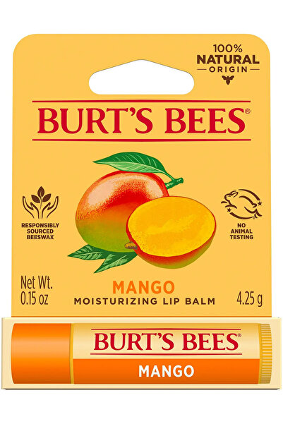 Burt's Bees Mango Lip Balm (Dudak Nemlendiricisi) 4.25gr/0.15oz