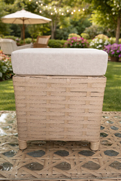 LAVİLLA GARDEN Rattan puf