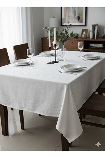 her evemağaza مفرش طاولة بيلا هوم كولبر قماش بدون خياطة 160×220