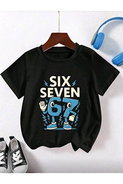 stil x SIX SEVEN Printed Boys' T-Shirt, 67 Designed