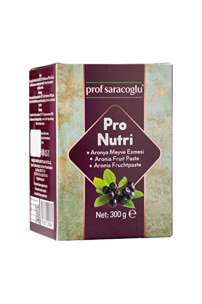 prof saracoğlu Pro-Nutri Aronya Meyve Ezmesi 300 g