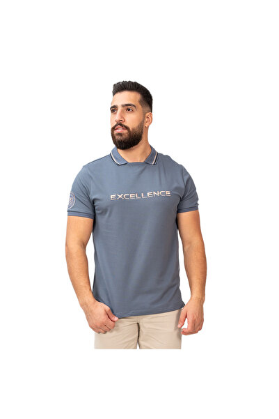 Giordano Men's Slim Fit Short Sleeve Polo with Embroidery