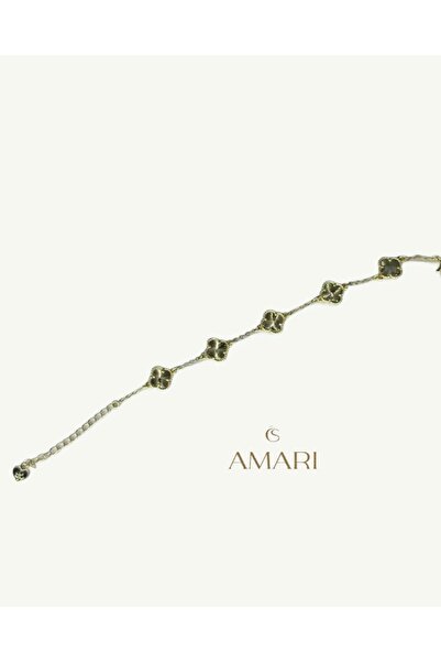 Amari Yonca Desenli Bileklik