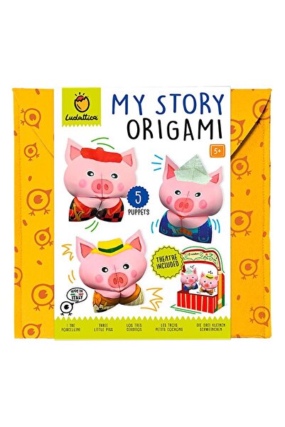ludattica Origamiden Hikayeler - Üç Küçük Domuzcuk