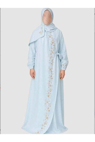 GENERAL سجادة صلاة أنيقة مطرزة مع وشاح مرفق