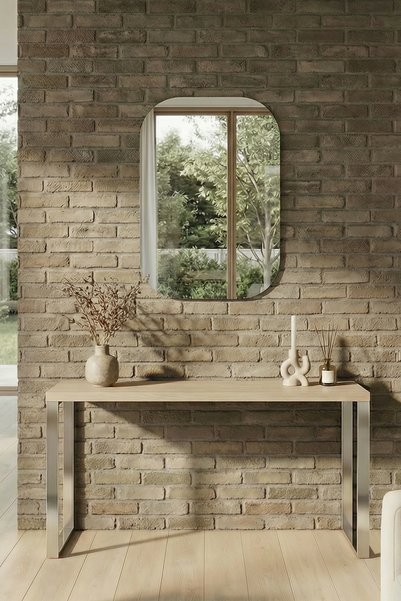 meDDex 80X60 Banyo Antre Hol Koridor Makyaj Duvar Salon Aynası