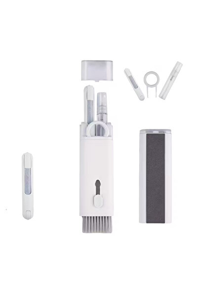Generic Multifunctional cleaning brush tool kit, white colour