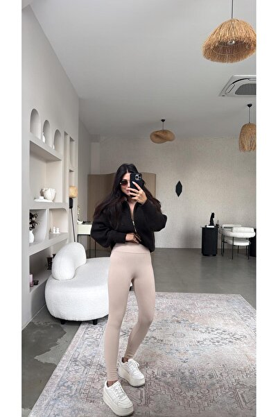 Buket Teke Μπεζ ριμπ κολάν