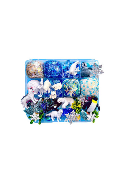 HAPPY LIFE MAGIC Enchanted Arctic Winter Play Dough Kit for Kids | Non-Toxic ...