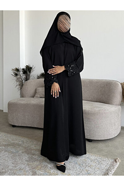 OLGA-ABAYA عباية عصرية وآنيقة من آولجا القماش كريب لندن قصة العباية ربع كلوش ...