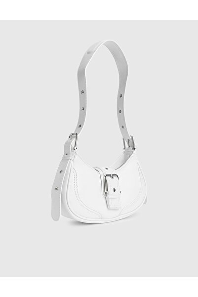 İLVİ Geantă de umăr pentru femei Jorae White