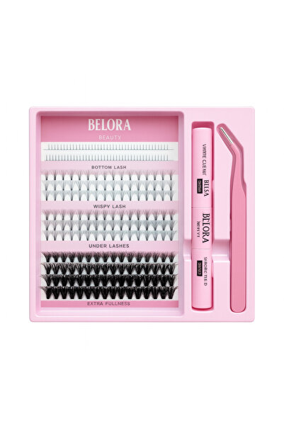 Belora Kit complet pentru extensii de gene Beauty Premium