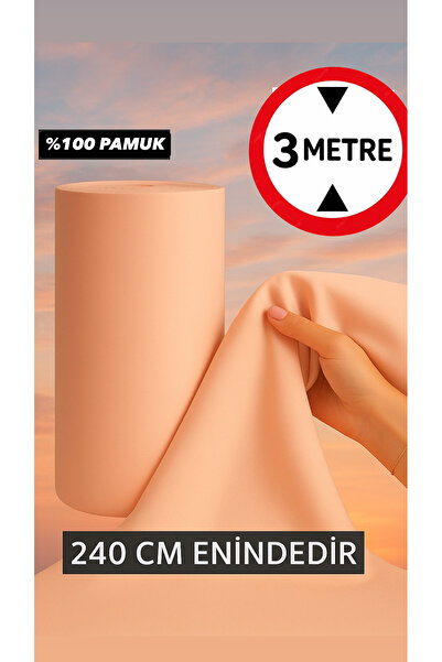ÇIQRIK HOME 3 Metre Pamuk Nevresim Astarlık Pamuklu Kumaş En: 240 cm Nevresim...