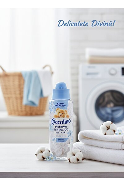 Coccolino Elixir Delicato Laundry Perfume, 342 ml, Dermatologically Tested, D...