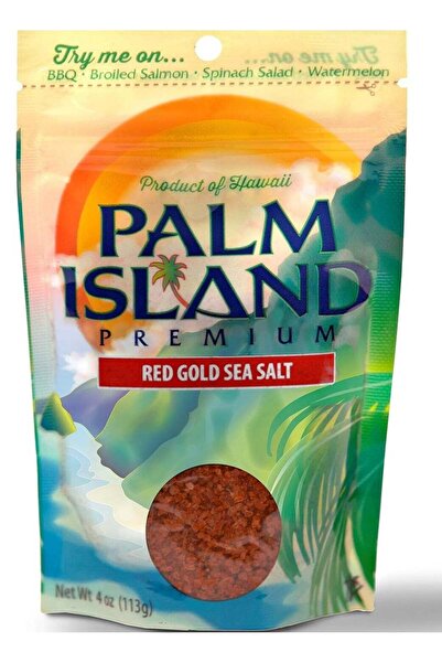 Null Premium Red Gold Volcanic Clay Sea Salt from Palm Island 113g