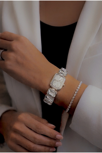 pullmarkt Women's Wristwatch + Waterway Bracelet Gift