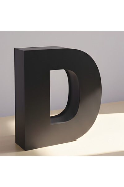 Model Lazer Kesim D HARFİ KUTU