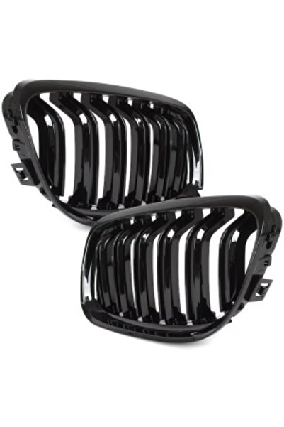 Aftermarket Set 2 Grile Duble BMW Seria 3 E 90 E 91 Facelift 2009-2013