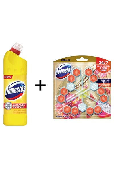 Domestos Domestos Universal Detergent Set, 750 ml + Hibiscus Oil and Berries ...