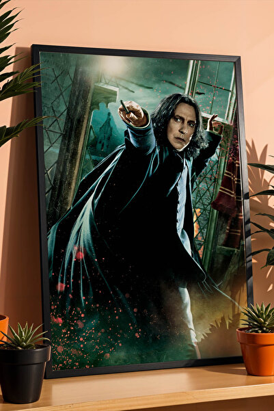 e2nova Severus Snape Özel Tasarım Çerçeveli Tablo - Lüks Harry Potter Karakte...