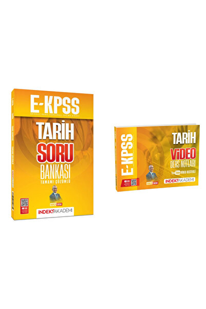İndeks Akademi 2026 EKPSS Tarih Soru Bankası ve Ders Notları Seti - Hamza Tat...