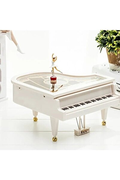 katre46 Balerinli Dans Eden Piyano Müzik Kutusu N-46