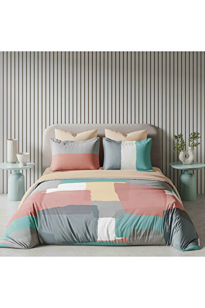 OEM Bed linen with elastic 180x200 for double bed 2 people, 6 pieces, DREAM-0607