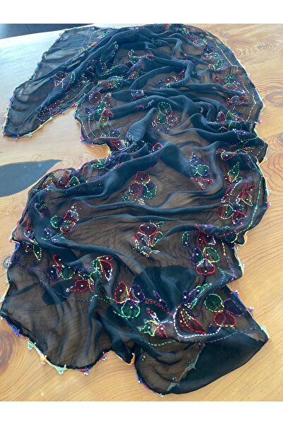 Bohemian Bohem El İşleme Şal Fular