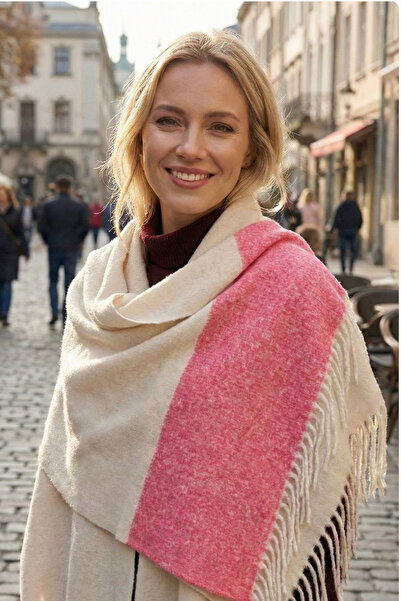 Gubo Women's Shawl Acrylic Colored 40X205