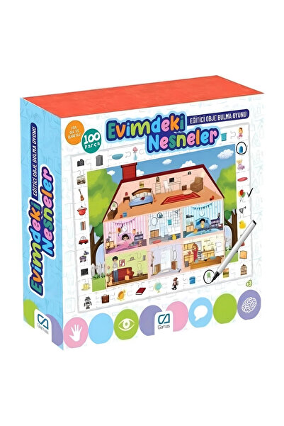 NW NessiWorld Games Objects in My House 100 Pieces 5150