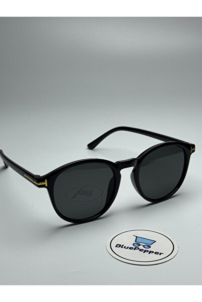 BluePepper Toms V6 |   Sunglasses Soft Color Trend Model Black Frame Black Gl...