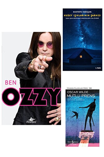 TÜRKİYE İŞ BANKASI KÜLTÜR YAYINLARI Ben Ozzy - Ozzy Osbourne + Kuzey Işıkları...