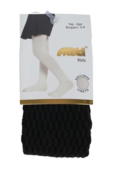 NW NessiWorld Homeros Girls' Pantyhose 300418 Black