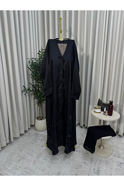 NALA FASHION Royal abaya with hidden double-sided embroidery